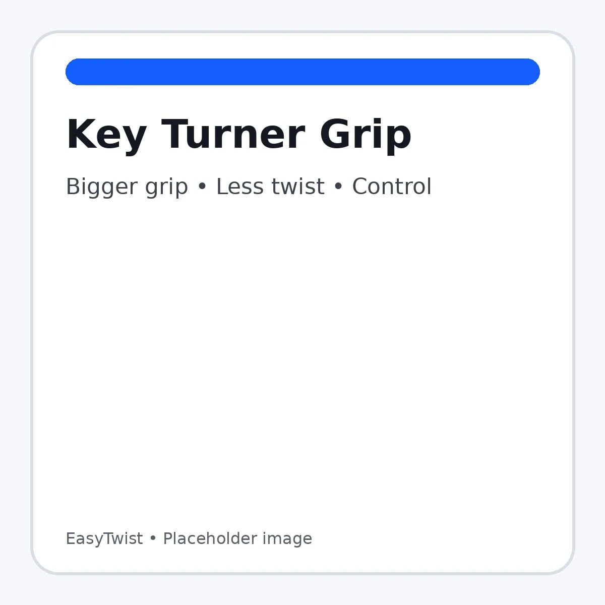 EasyTwist — Key Turner Grip